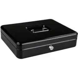 ΧΡΗΜΑΤΟΚΙΒΩΤΙΑ ALCO 12" 310X225X75mm ΜΑΥΡΟ