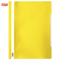 Ντοσιέ με Έλασμα και τρύπες Κίτρινο