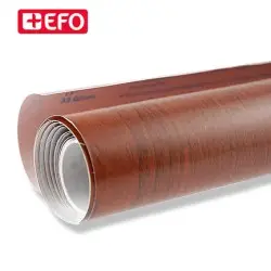 Αυτοκόλλητο Ρολό +Efo 0.45x3 μέτρα Ξύλο Σκούρο