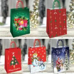 Σακούλες Δώρου Χριστουγέννων  26x35x12εκ