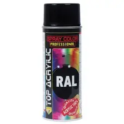 Ακρυλικό χρώμα σε σπρέι 400ml Μαύρο Glossy