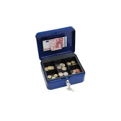 ΚΟΥΤΙ ΤΑΜΕΙΟΥ ΜΕ ΣΥΡΤΑΡΙ 8'' 22X16X9CM ΚΟΚΚΙΝΟ ΜΠΛΕ 0.42.135