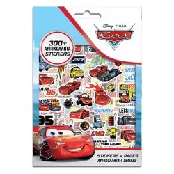 ΑΥΤΟΚΟΛΛΗΤΑ 300ΤΕΜ ΜΠΛΟΚ 14,5Χ21,5ΕΚ CARS