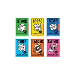 Ξύλινο παζλ με μυστήριο και σπιρτόκουτο - μοναδικό ξύλινο παιχνίδι παζλ