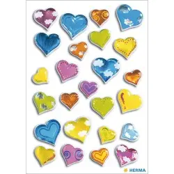 HERMA ΑΥΤΟΚΟΛΛΗΤΑ DECOR ΚΑΡΔΙΕΣ