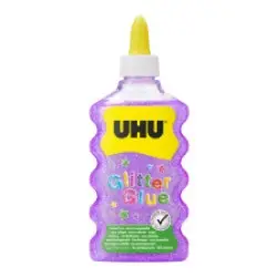 UHU GLITTER GLUE 177ML ΜΩΒ