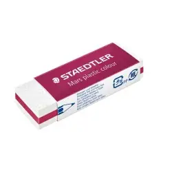 ΓΟΜΑ STAEDLTER MARS PLASTIC COLOUR ΜΠΟΡΝΤΩ