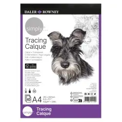 Simply Tracing Pad A4 143gr 40 Φύλλα