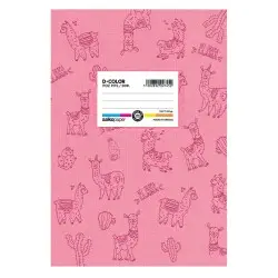 ΤΕΤΡΑΔΙΟ ΣΧΟΛΙΚΟ D COLOR- ΡΟΖ 17Χ25/50Φ ΡΙΓΕ