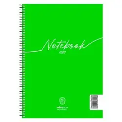 ΤΕΤΡΑΔΙΟ ΜΟΝΟ ΣΠΙΡΑΛ NOTEBOOK FLUO