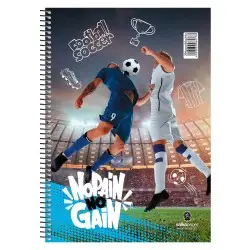 ΤΕΤΡΑΔΙΟ ΜΟΝΟ ΣΠΙΡΑΛ NO PAIN NO GAIN