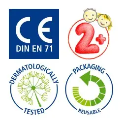 STAEDTLER Noris® junior 813 ΠΛΑΣΤΟΖΥΜΑΡΑΚΙΑ NEON ΧΡΩΜΑΤΑ