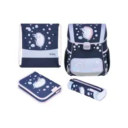 Σχολική ανατομική τσάντα πλάτης Herlitz Loop - UnicornDreams