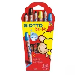 ΞΥΛΟΜΠΟΓΙΕΣ GIOTTO BE-BE 6 ΧΡΩΜΑΤΑ