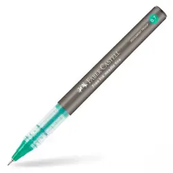 ΣΤΥΛΟ 0.7mm ΠΡΑΣΙΝΟ FREE INK ROLLER ΜΥΤΗ ΒΕΛΟΝΑ FABER-CASTEL