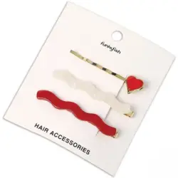 FUNKY FISH ΤΣΙΜΠΙΔΑΚΙΑ ΜΑΛΛΙΩΝ 3ΤΕΜ CHERRY BLOSSOM