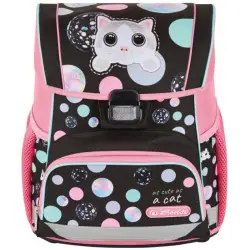 Σχολική ανατομική τσάντα πλάτης Herlitz Loop - Cute Cat