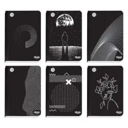 SKAG ΤΕΤΡ.ΛΙΝΟΔΕΤΑ ΧΑΡΤΙΝΑ (BLACK & WHITE) 17X25 ΡΙΓΕ 3Θ 70ΓΡ