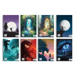 SKAG ΘΕΜΑΤ.ΤΕΤΡΑΔΙΑ NEON KIDZ A4 3ΘΕΜ 80ΓΡ Ν.9333