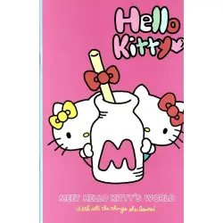 Gim Hello KItty Τετράδιο Ριγέ B5 40 Φύλλων Φούξια 335-76400