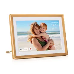 Arzopa D10 Champagne Gold, 10.1" Digital Photo Frame