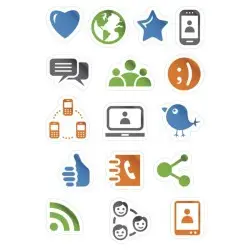 HERMA ΑΥΤΟΚΟΛΛΗΤΑ DECOR SOCIAL MEDIA