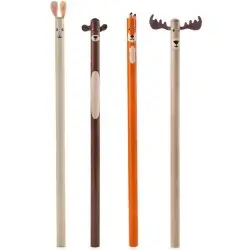 ΣΕΤ 4 ΜΟΛΥΒΙΑ ΜΕ ΖΩΑ ΤΟΥ ΔΑΣΟΥΣ KIKKERLAND