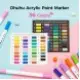 Ohuhu Acrylic Paint Markers Cotton-core Σετ 36 Ακρυλικών Μαρκαδόρων Fine & Dot