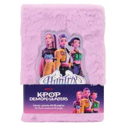 K-POP DEMON HUNTERS - Huntrix - Fluffy Notebook
