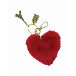 Emily in Paris - 'You're in Paris Now' Fluffy Heart Μπρελόκ
