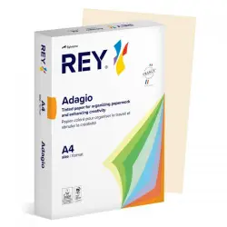 ΧΑΡΤΙ ΕΚΤΥΠΩΣΗΣ REY ADAGIO 80gr Α4 500 ΦΥΛΛΑ PALE CREAM VANILLA