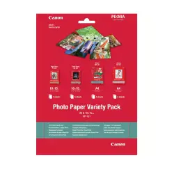 Paper Canon VP-101 Photo Variety Pack 4x6” and A4 - 20 Sheets