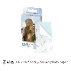 HP ZINK Paper 20 Pack 2x3