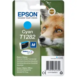 Ink Epson T12824011 Cyan with pigment ink new series Fox-Size M