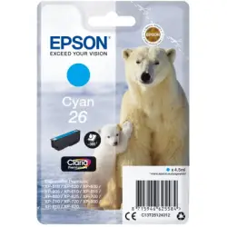 Ink Epson T261240 Cyan with pigment ink