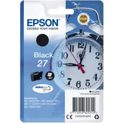 Ink Epson 27 C13T27014010 Black Crtr -350Pgs - 6.2ml