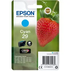 Ink Epson 29 C13T29824012 Claria Home  Cyan  - 3.2ml