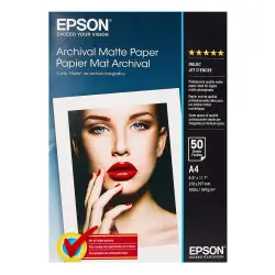 Arhcival Inkjet Epson Photo Paper Matte  A4 50Shts 192g