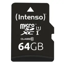 Micro SD Intenso 64GB Card Class 10 UHS-I Professional