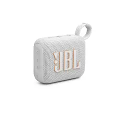 JBL GO4, Portable Bluetooth Speaker, Water,Dust proof IP67, (White) - JBLGO4WHT