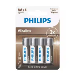 Philips LR6A4B.GRS Αλκαλικές μπαταρίες υψηλής απόδοσης 4 τμχ AA