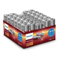 Philips LR036G40W.GRS Power Alkaline Αλκαλικές μπαταρίες υψηλής απόδοσης 40 τμχ  AA x