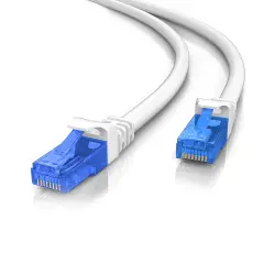 Powertech καλώδιο U.UTP Cat 6 CAB-N242, CCA 24AWG 0.5mm, 2m, γκρι