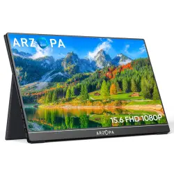 Arzopa A1 Gamut 15.6" IPS FHD 1080P Portable Monitor HDR 10