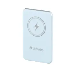 Verbatim Charge 'n' Go Magnetic Wireless Power Bank 5000 Blue