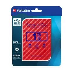 VERB. 2.5"HDD EXT. 3.0 RED 1TB - 53203