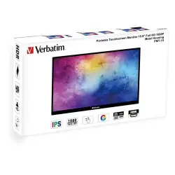 Verbatim PMT-15 IPS HDR Touch Φορητό Monitor 15.6" FHD 1920x1080 6ms - 49592