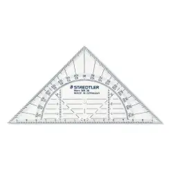 Χάρακας STAEDTLER Geodreieck 16cm, άθραυστος
