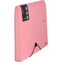 ΓΡΑΜΜΑΤΙΟΘΗΚΗ OPTIMA PASTEL ΜΕΣΑΙΑ (A4) 13 θήκες