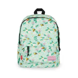 ΣΧΟΛΙΚΗ ΤΣΑΝΤΑ ΠΛΑΤΗΣ LEGAMI MY BACKPACK 1 ΘΕΣΗΣ - BEE ΠΡΑΣΙΝΗ